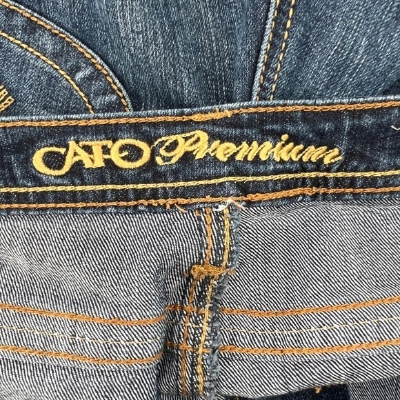 CATO Premium Wide Leg Jeans Size 32 Women's - Picture 2 of 5
